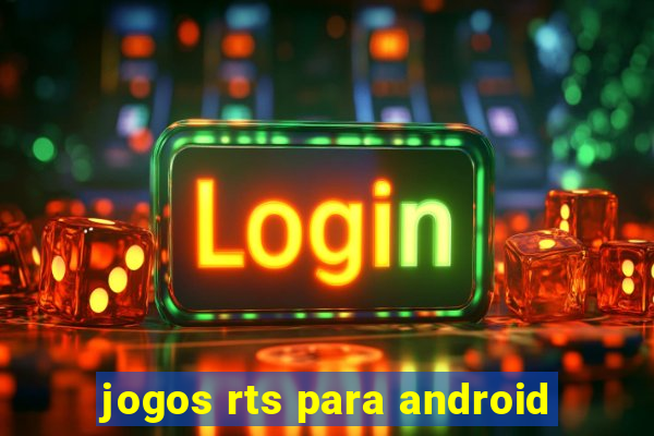 jogos rts para android